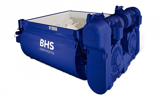 Двухвальный бетоносмеситель BHS - DKX 3.50